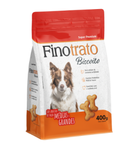 Finotrato Biscoito - Perros Adultos de Razas Medianas y Grandes