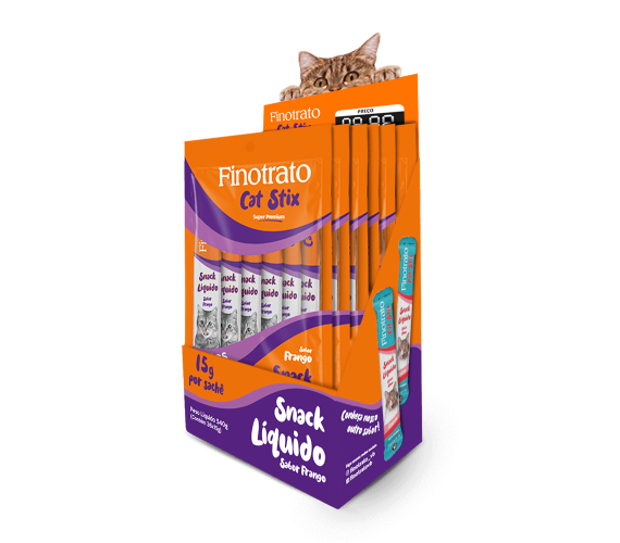 Caixa Cat Stix Frango