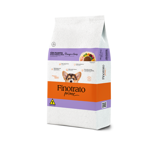 Finotrato Prime Pollo y Arroz Perros Cachorros de Razas Pequeñas e Medianas
