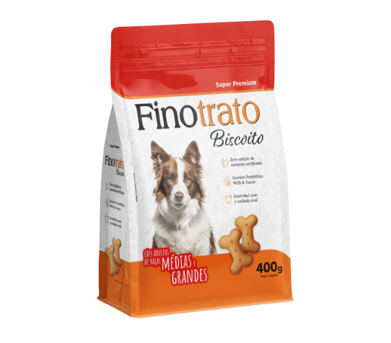Finotrato Biscoito - Perros Adultos de Razas Medianas y Grandes