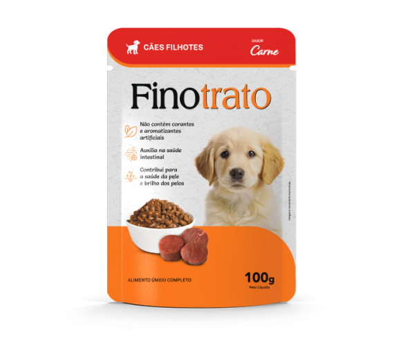 Finotrato Sachet Perros Cachorros Sabor Carne
