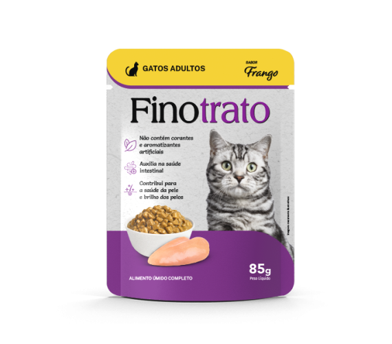 Finotrato Sachet Gatos Adultos Sabor Pollo