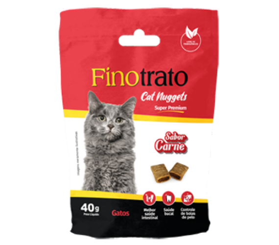 Finotrato Cat Nuggets Carne - Gatos Adultos