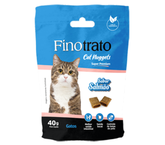 Finotrato Cat Nuggets Salmón - Gatos Adultos